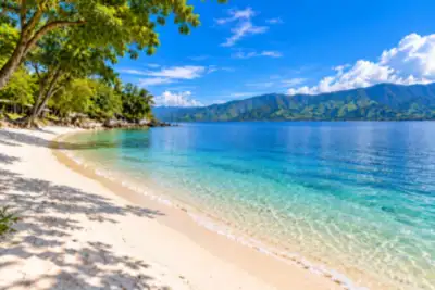 Pantai Pasir Putih Parparean Porsea, Pesona Pantai di Selatan Danau Toba