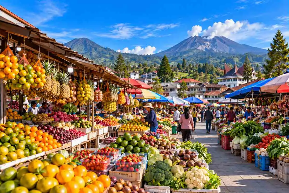 Pasar Buah Berastagi: Wisata Belanja dan Kuliner Khas Tanah Karo