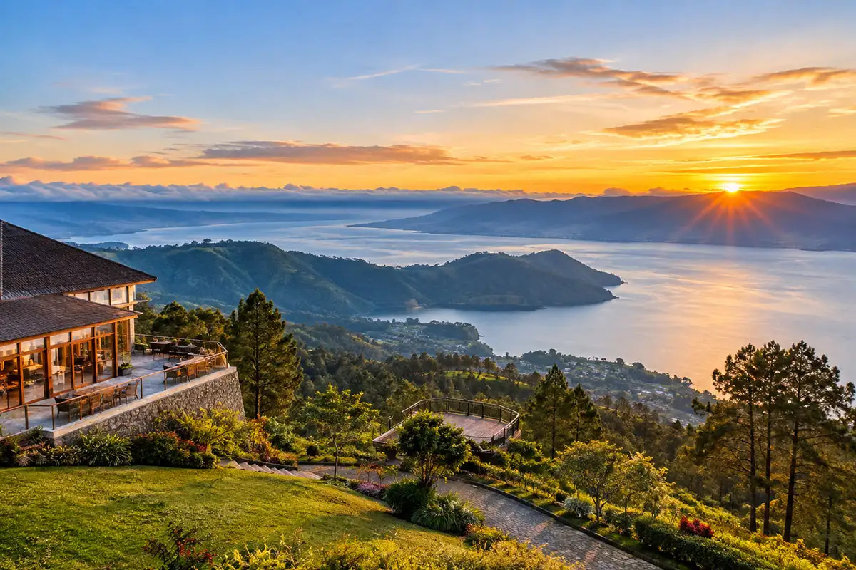 Taman Simalem Resort: Wisata Alam dengan Panorama Danau Toba